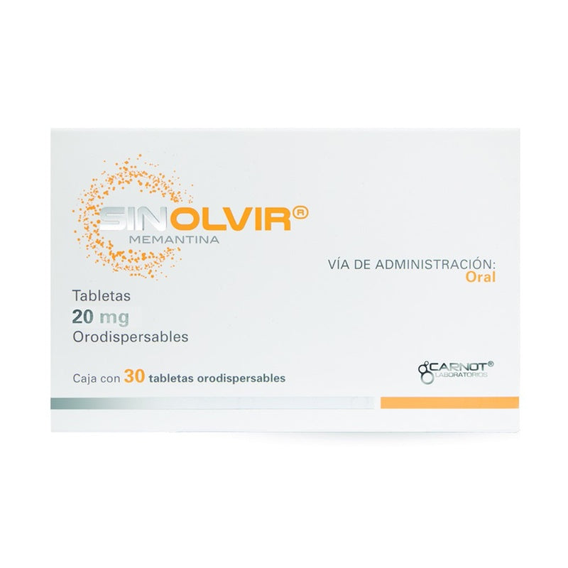 Sinolvir 20 Mg Con 30 Tabletas Orodispersables 7501124183868 perfil 2