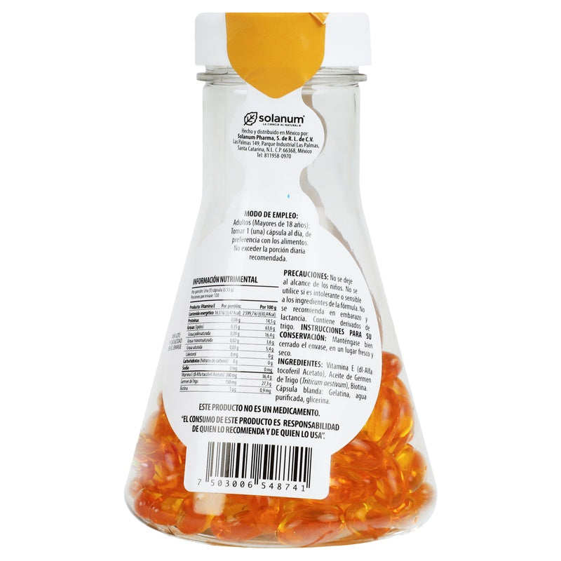 Solanum Vitamina E Biotina Con 120 Capsulas 7503006548741 perfil 6