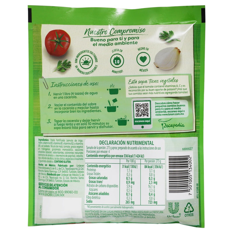 Sopa Instantanea Knorr Municiones 95 G 7501005134002 perfil 4