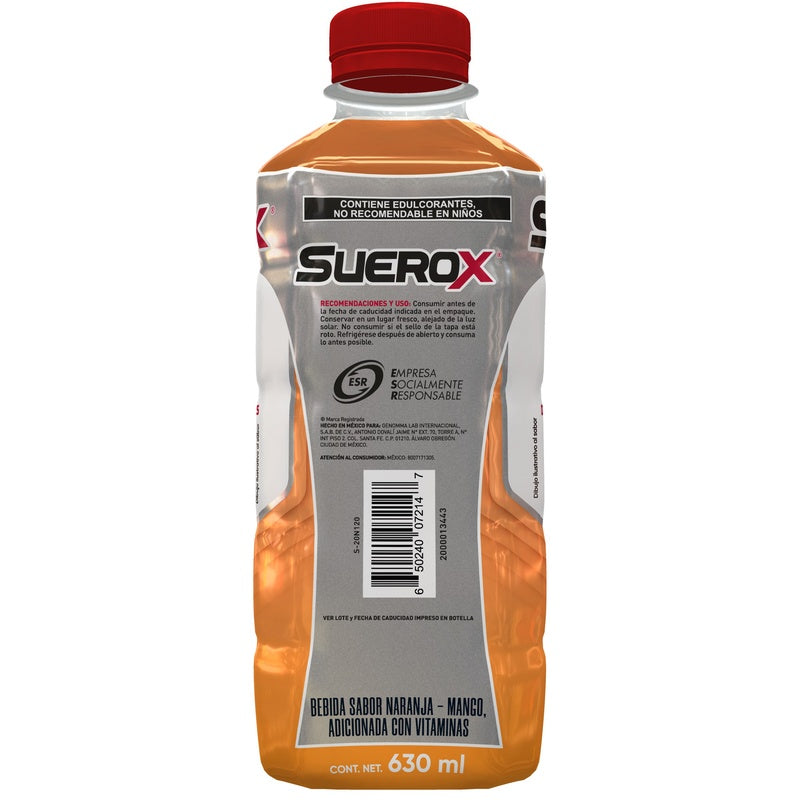 Suerox 8Iones Naranja-Mango 630 Ml 650240072147 perfil 8