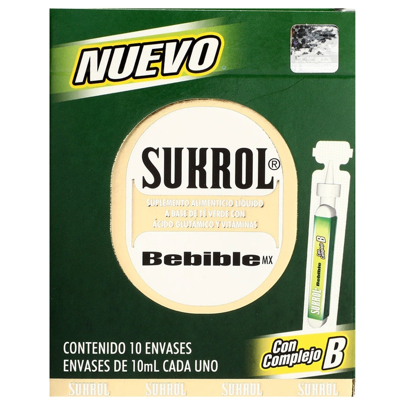 Sukrol Suplemento Alimenticio Liquido Con 10 Envases 10 Ml 675873002125 perfil 5