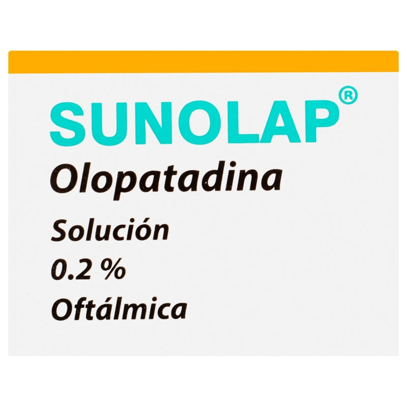 Sunolap (Olopatadina) 0.2% Gotero 2.5 Ml 7506384300208 perfil 3