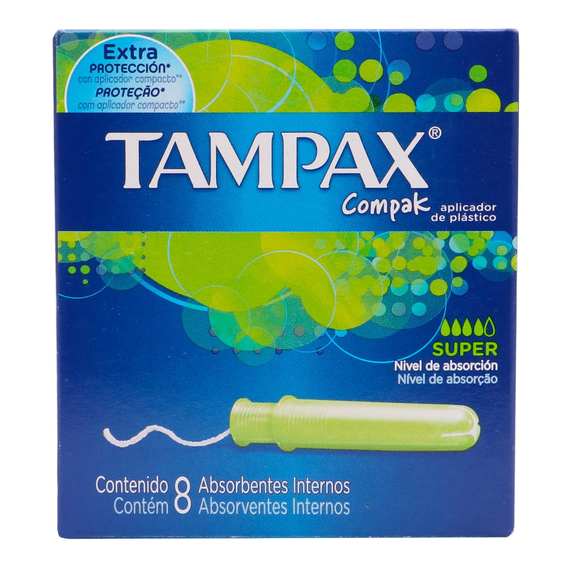 Tampones Tampax Compak Sup 8 4015400151715