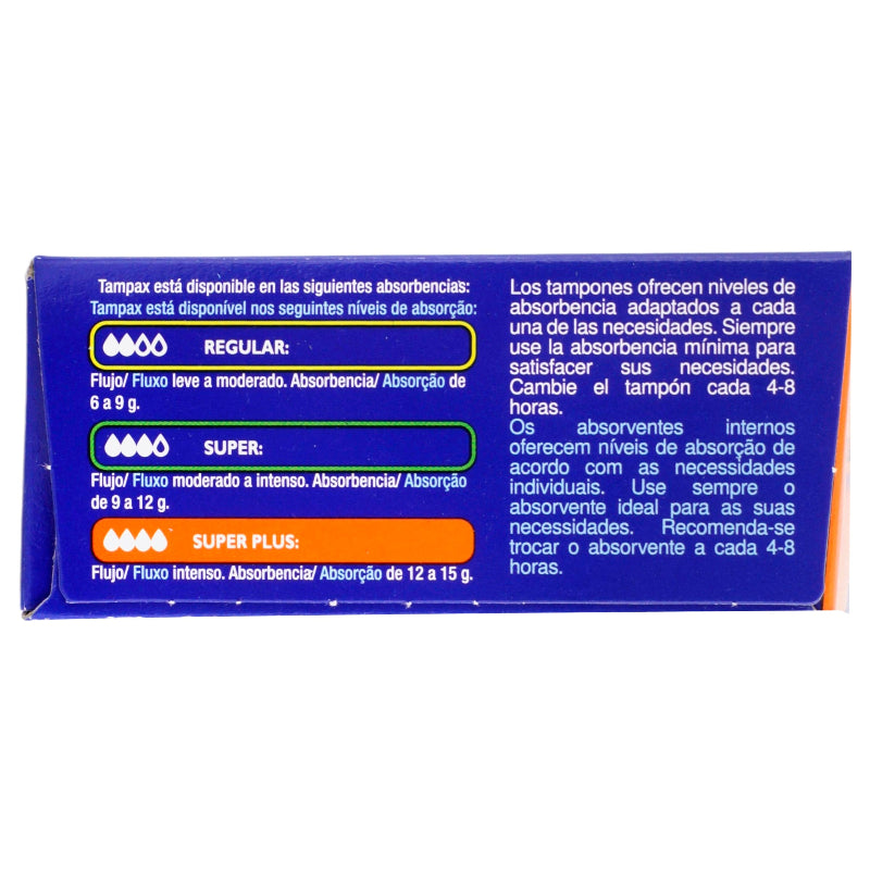 Tampones Tampax Super Plus10 242