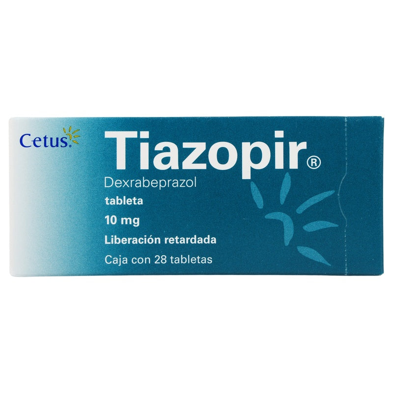 Tiazopir 10 Mg Con 28 Tabletas Liberacion Rapida 7501314704088 perfil 2