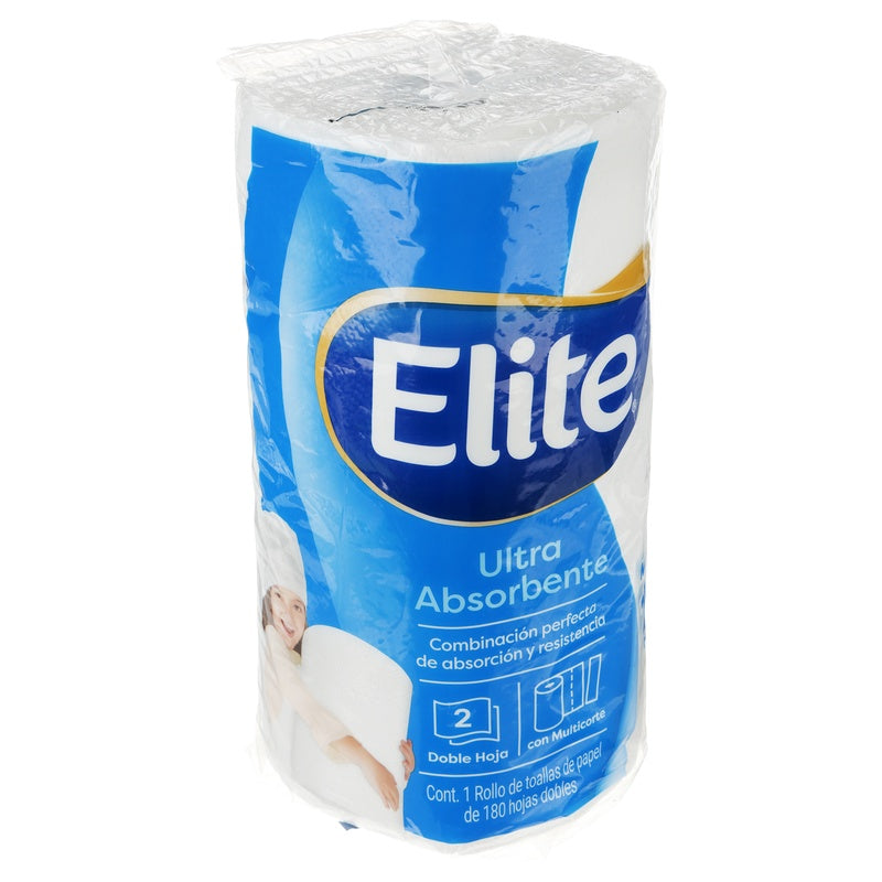 Toalla De Papel Elite Ultra Absorbente Mega Rollo C/180 7502247335226 perfil 2