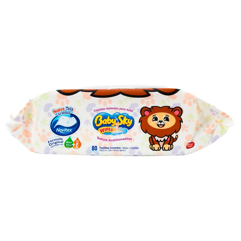 Toallitas Humedas Baby Animalitos Con 80 Piezas 7503006503191