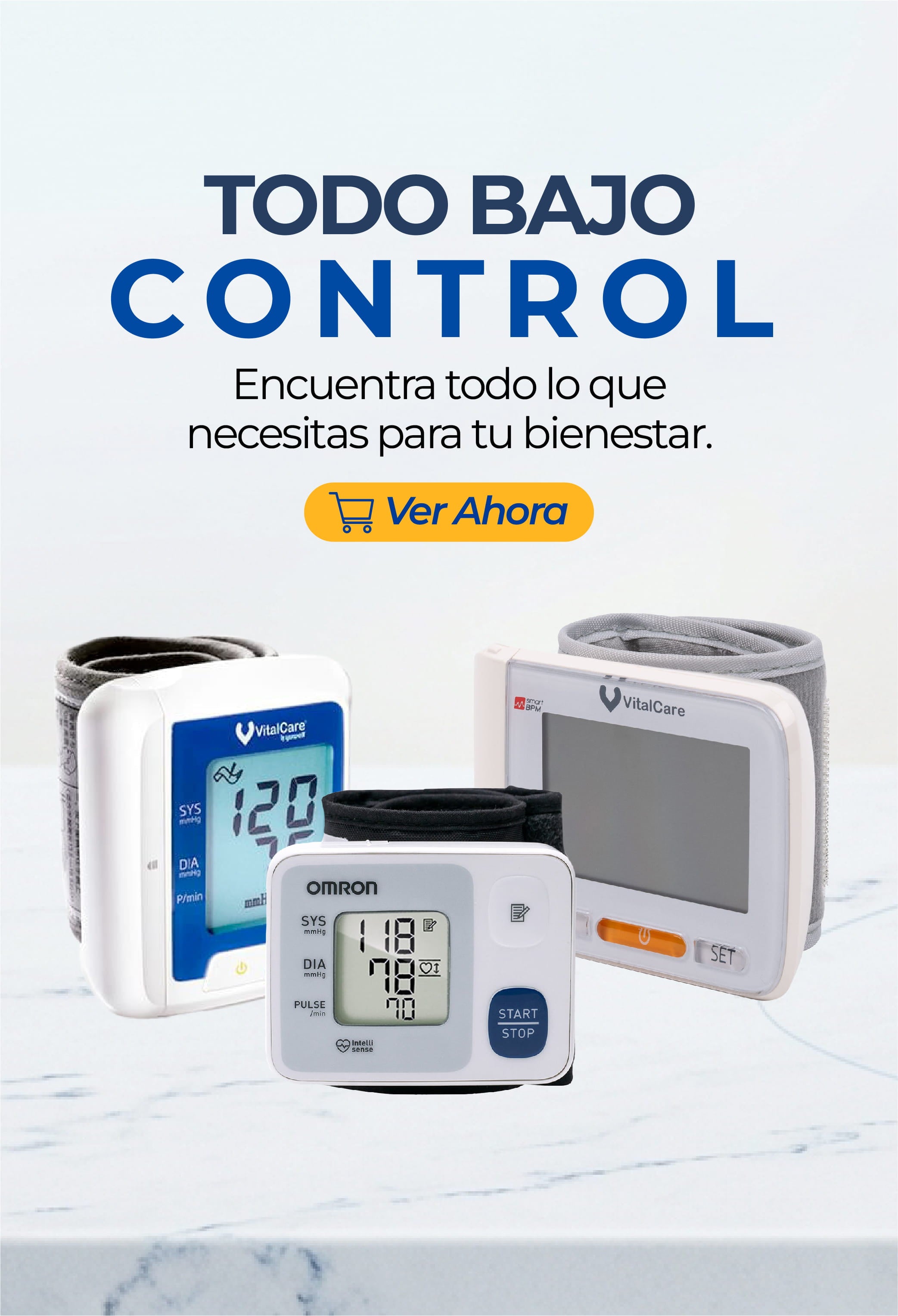 Todo bajo control, monitores