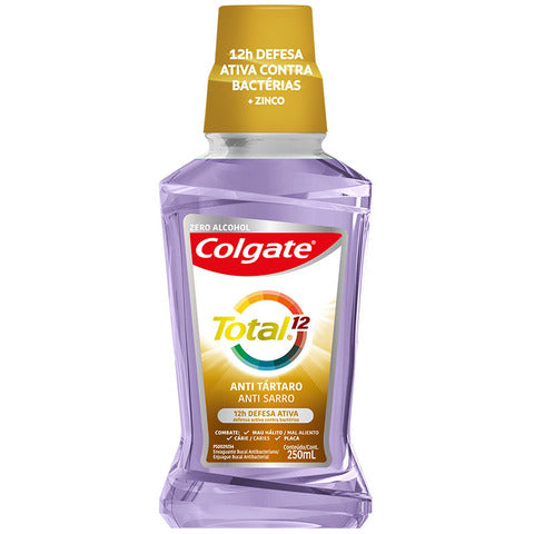 Enjuague Bucal Colgate Total 12 Anti Sarro 250 Ml