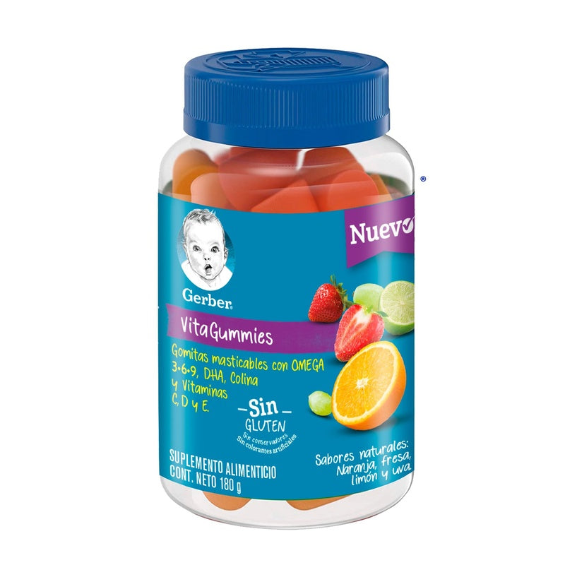 Vitagummies Gerber Con 60 Gomitas Masticables 180 G 7506475116183 perfil 2