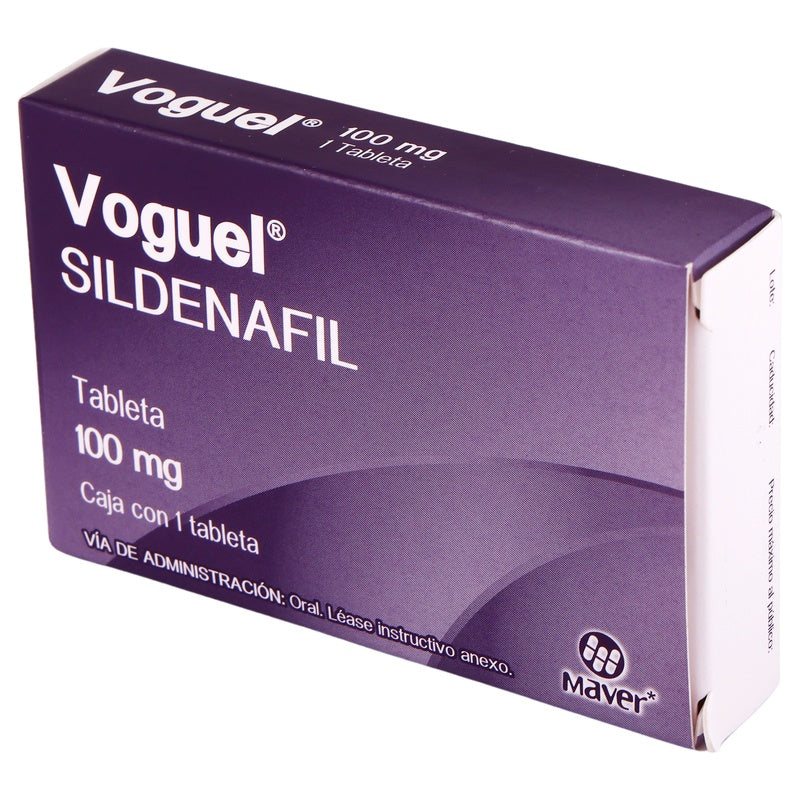 Voguel (Sildenafil) 100 Mg Con 1 Tableta 7502009744914 perfil 11