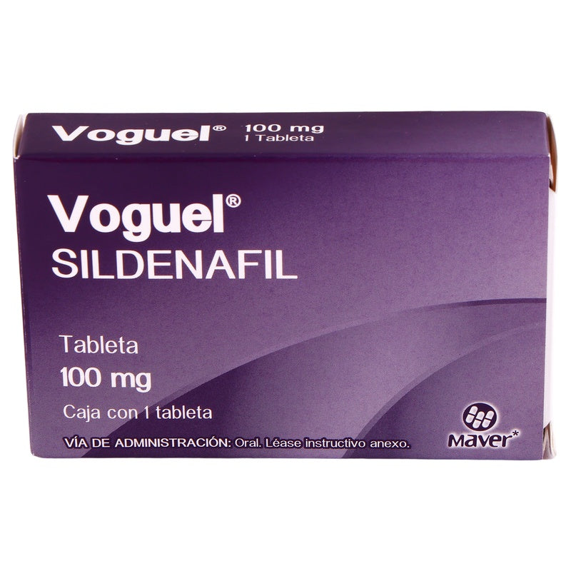 Voguel (Sildenafil) 100 Mg Con 1 Tableta 7502009744914  perfil 2