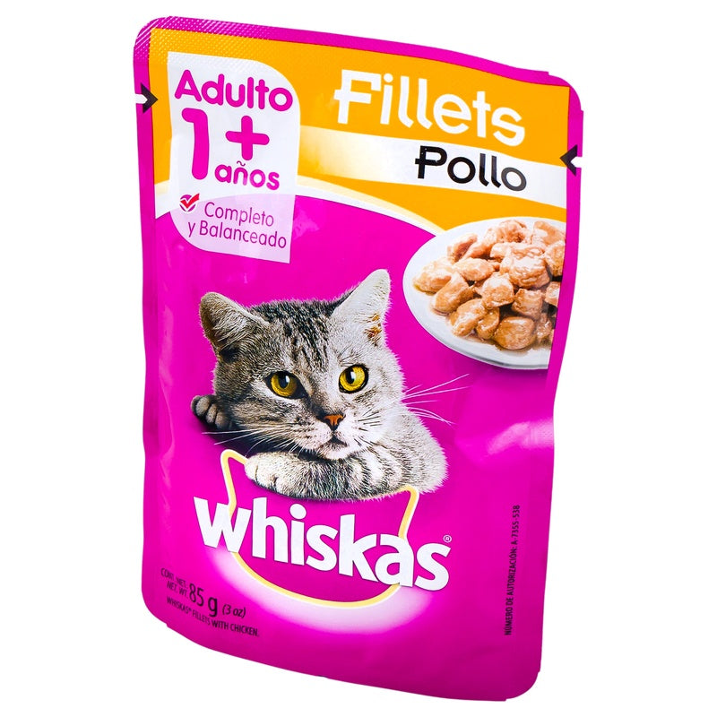 Whiskas Adulto Pouch Pollo 24/85 G 706460000658 perfil 2