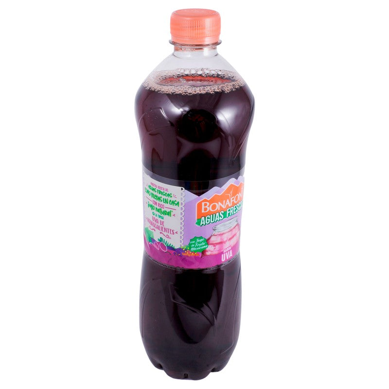 Agua Bonafont Juzzy Uva 1 Litro 758104006755 2