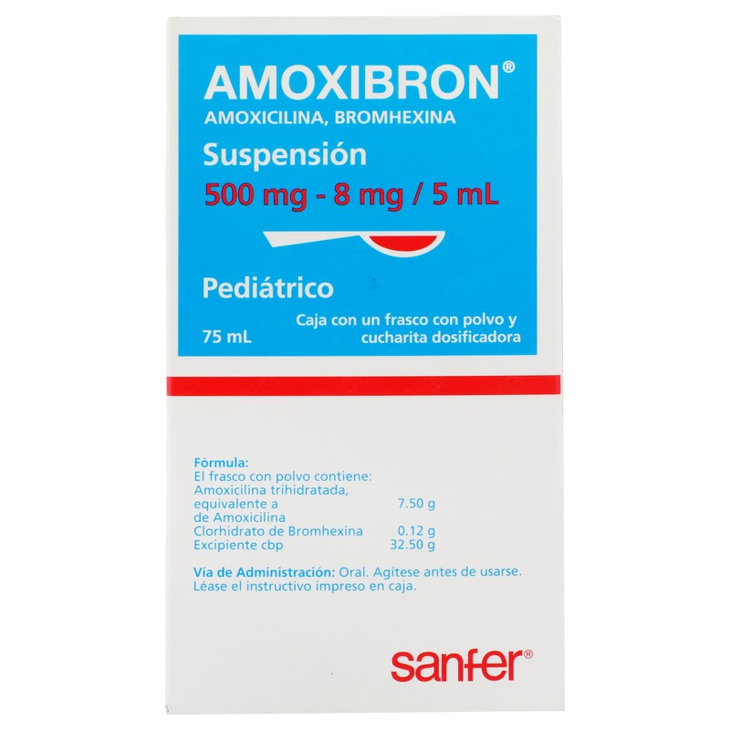 Amoxibron 500 Mg-8 Mg 5 Ml Susp 75 Ml 7501070614454 6