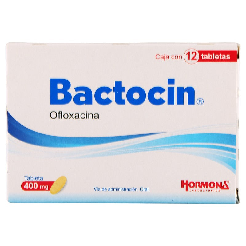 Bactocin 400 Mg Con 12 Tabletas 7501385496455