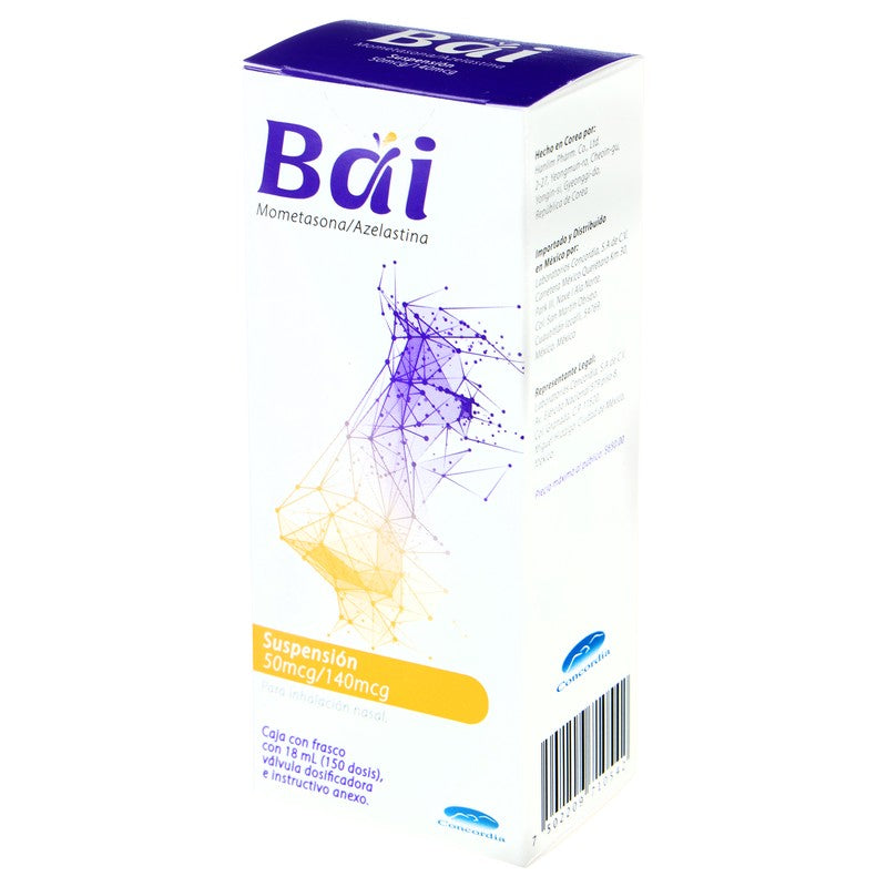 Bai 50140 Mcg Suspension Nasal 18 Ml 7502209710542 4