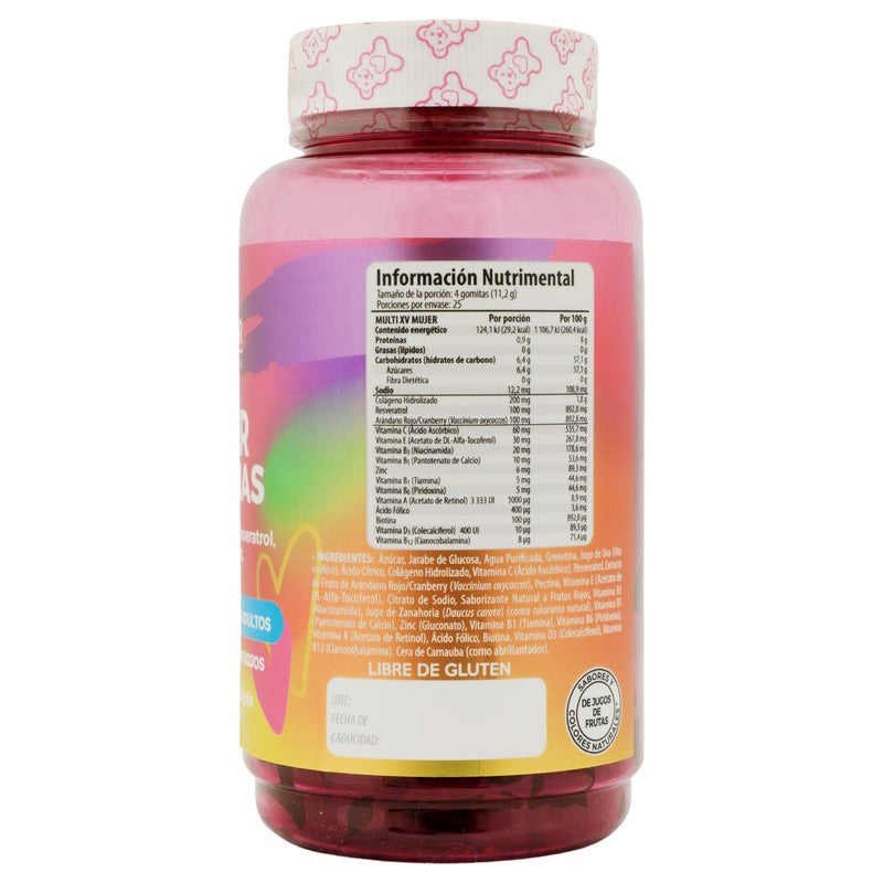 Belabear Women Vitaminas Colageno ,Resveratrol Con 100 Gomitas 7503023641449 5