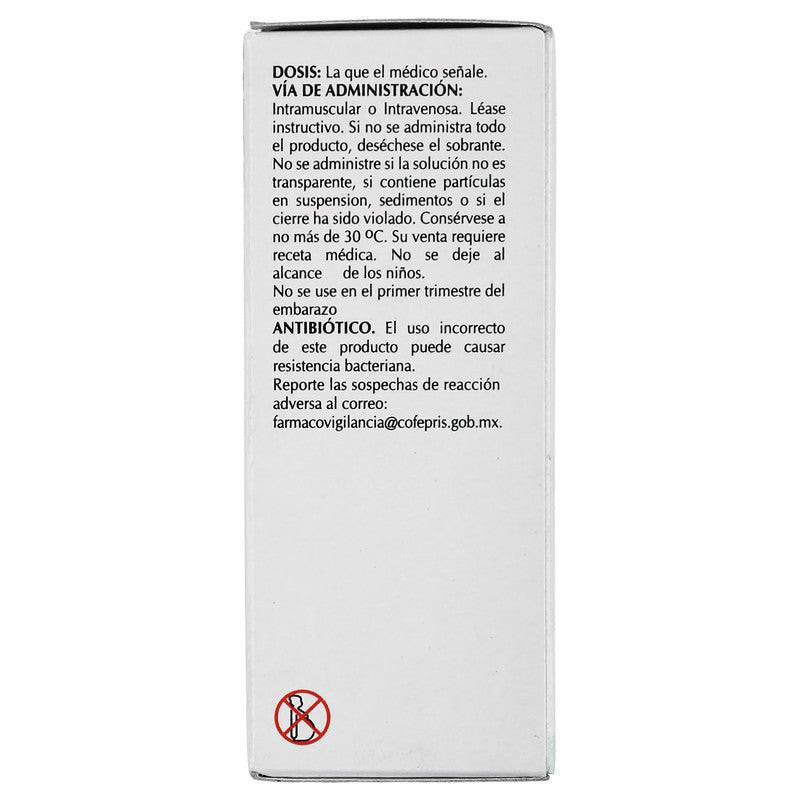 Bencilpenicilina Sodica Cristalina 1000000 Ui Ampula 2 Ml Amsa