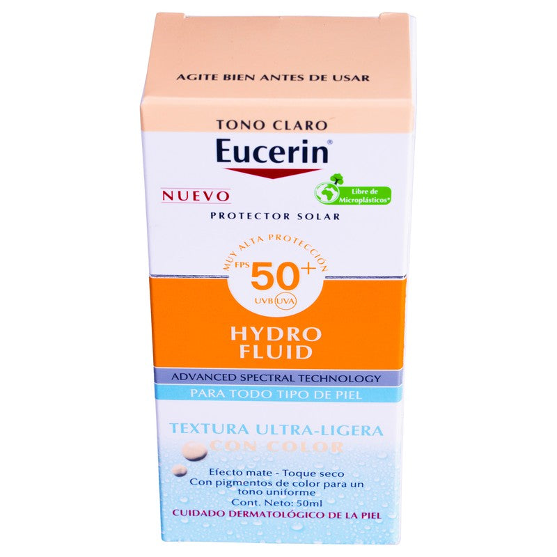 Bloqueador Eucerin Fps 50 Hydrofluido Claro 50 Ml 4006000127026 5