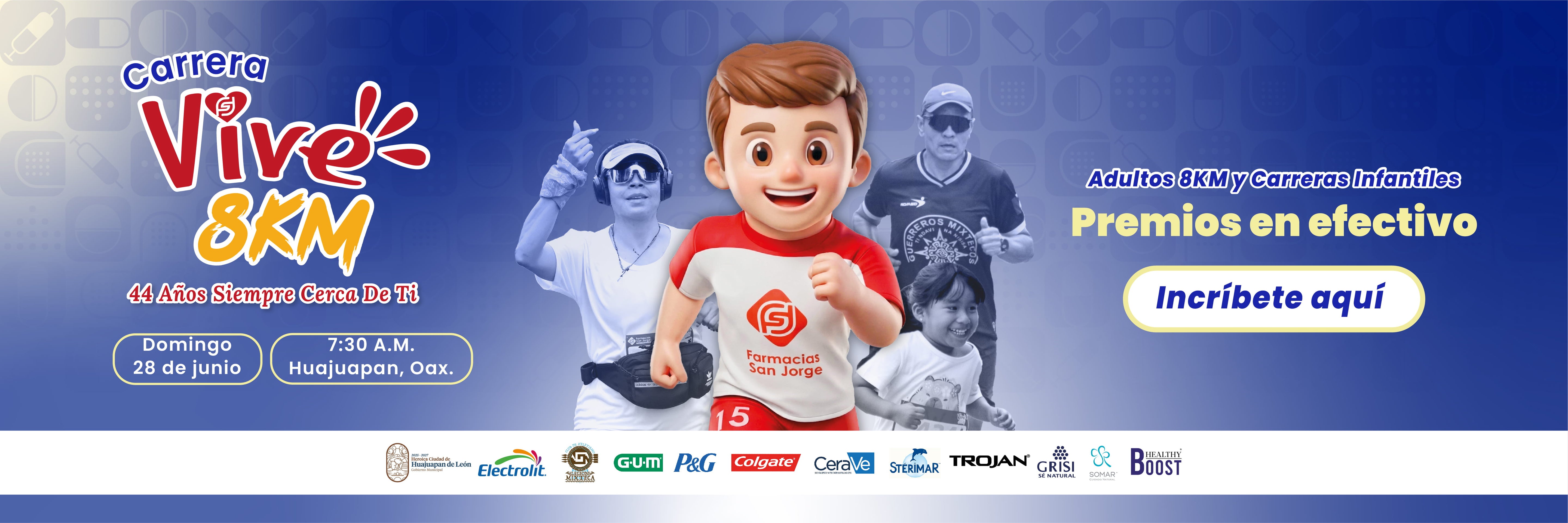 carrera atletica vive de farmacias san jorge