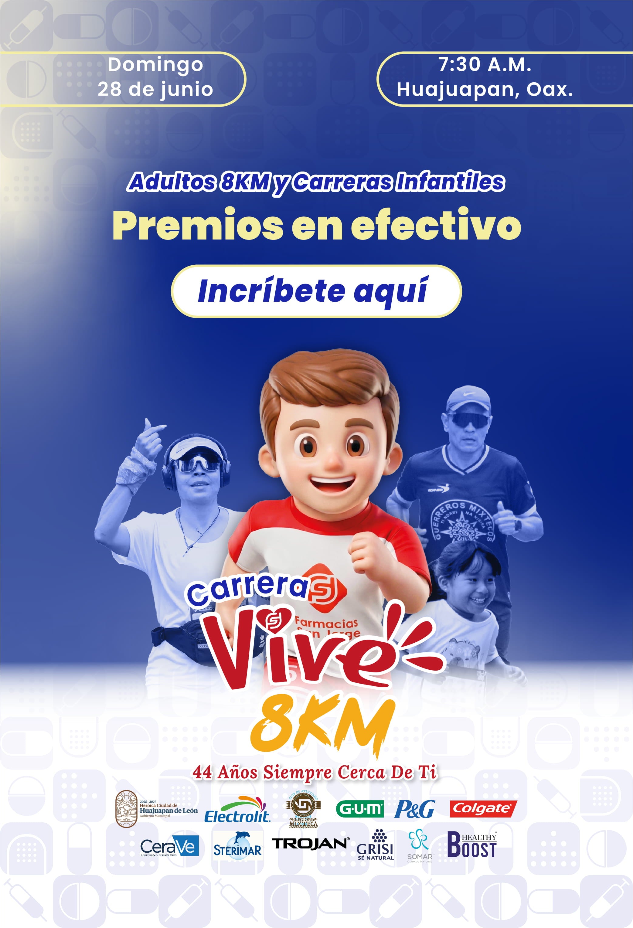 carrera atletica vive de farmacias san jorge