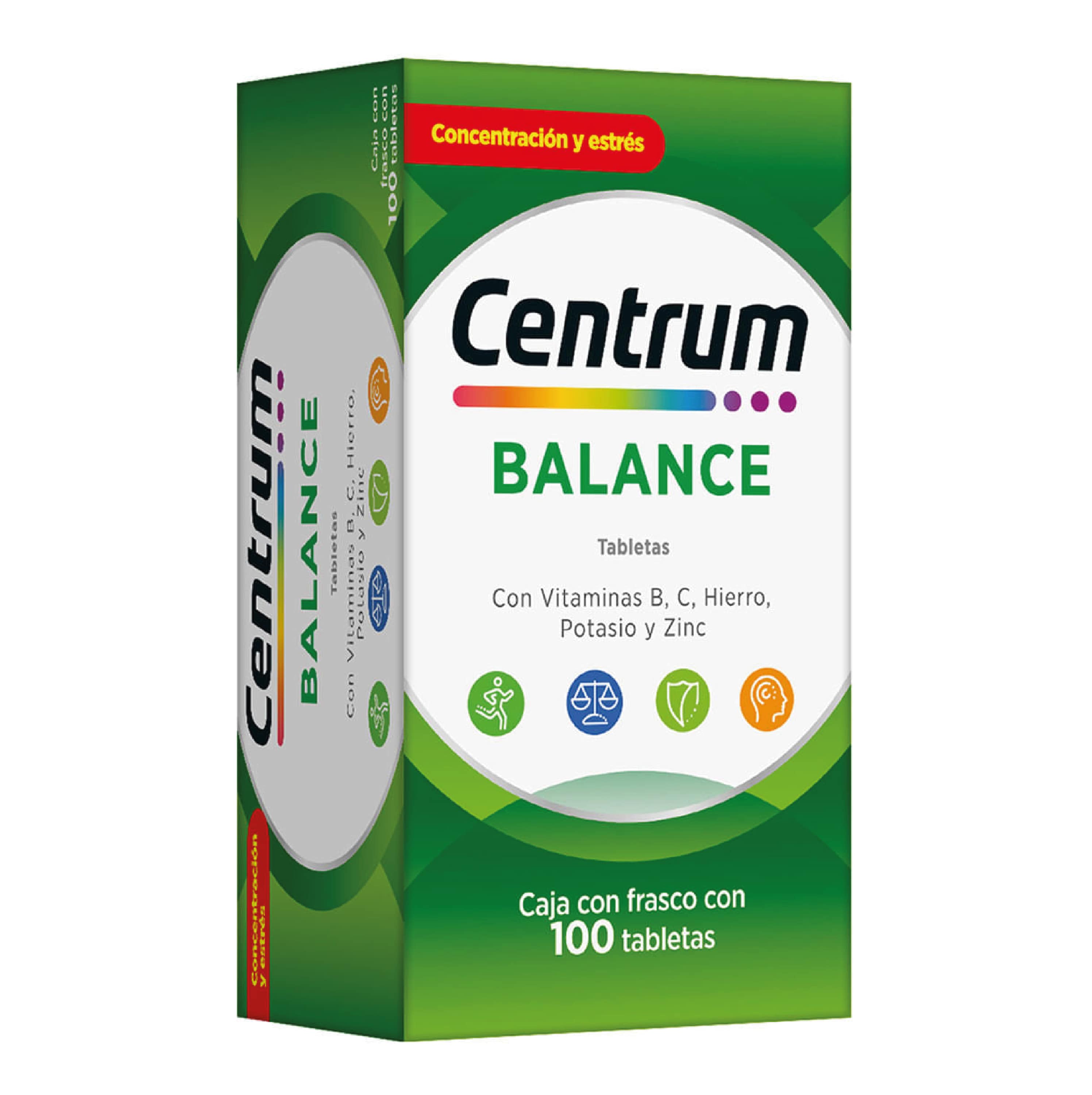Centrum Formula Balanceada Con 100 Tabletas