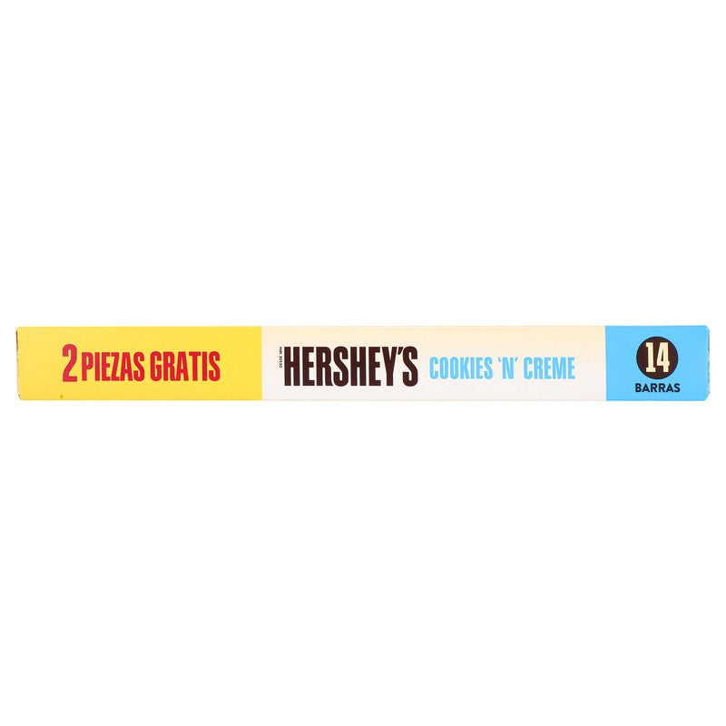 Chocolate Hersheys Cookies N Creme Con 14 Barras 20G 7501024514977 6