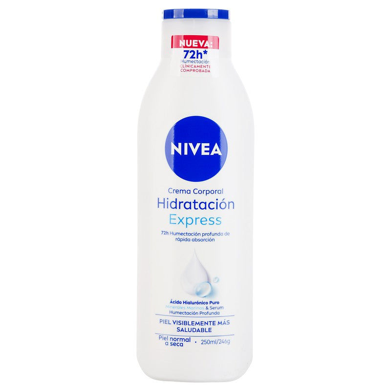 Crema Corporal Nivea Hidratante Express 250 Ml 4005808352630