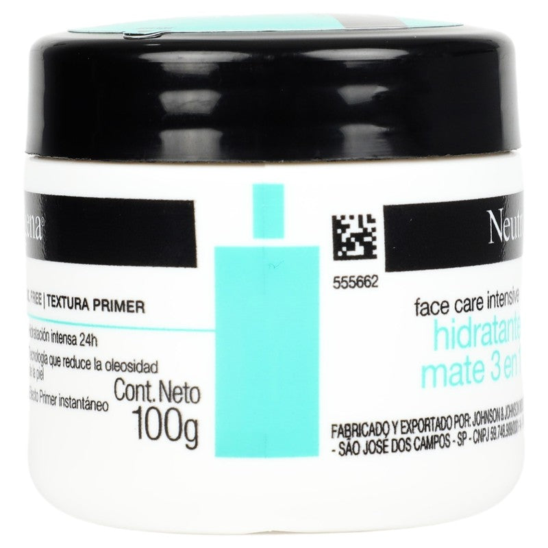 Crema Neutrogena Hidratante Mate 3 En 1 100 G 7891010253844 4