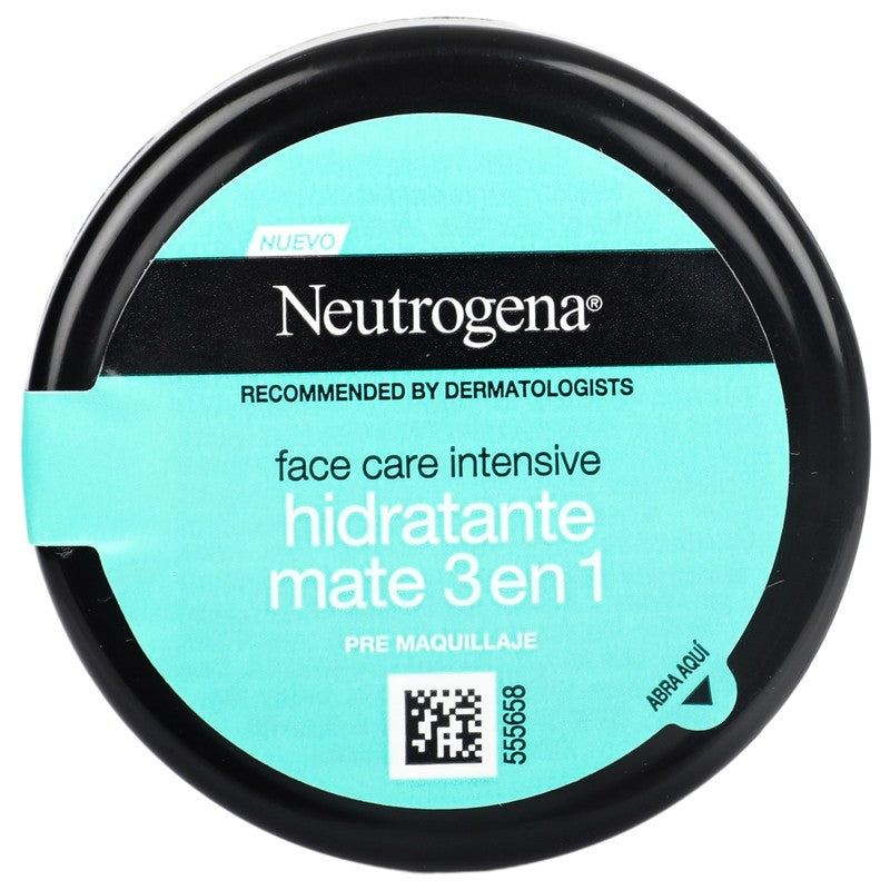 Crema Neutrogena Hidratante Mate 3 En 1 100 G 7891010253844 5