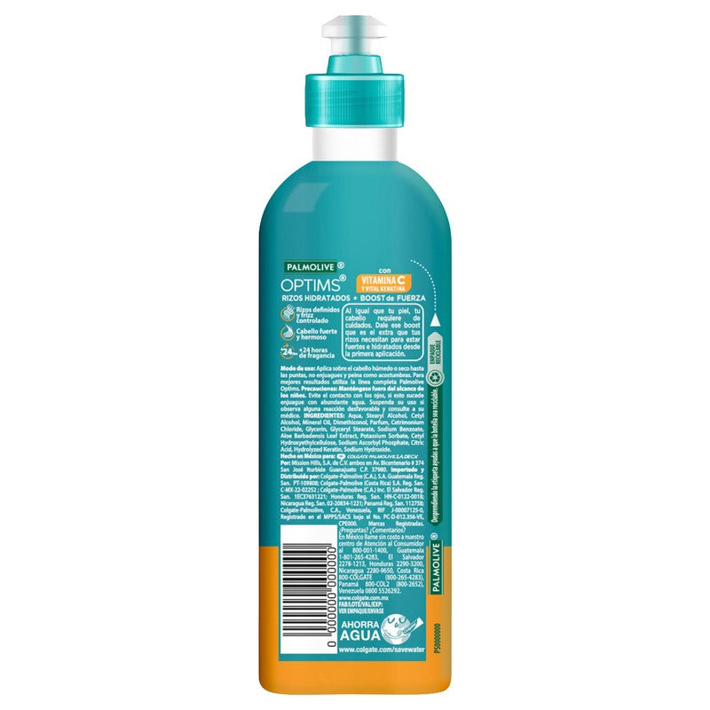 Crema Palmolive Optims Para Peinar Keratina Rizos Hidratados 250 Ml 7509546695570 2