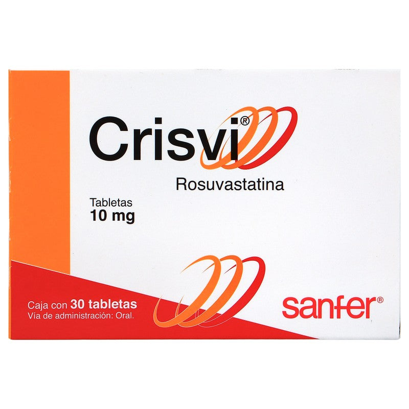 Crisvi 10 Mg Tabletas 30 7501070638474