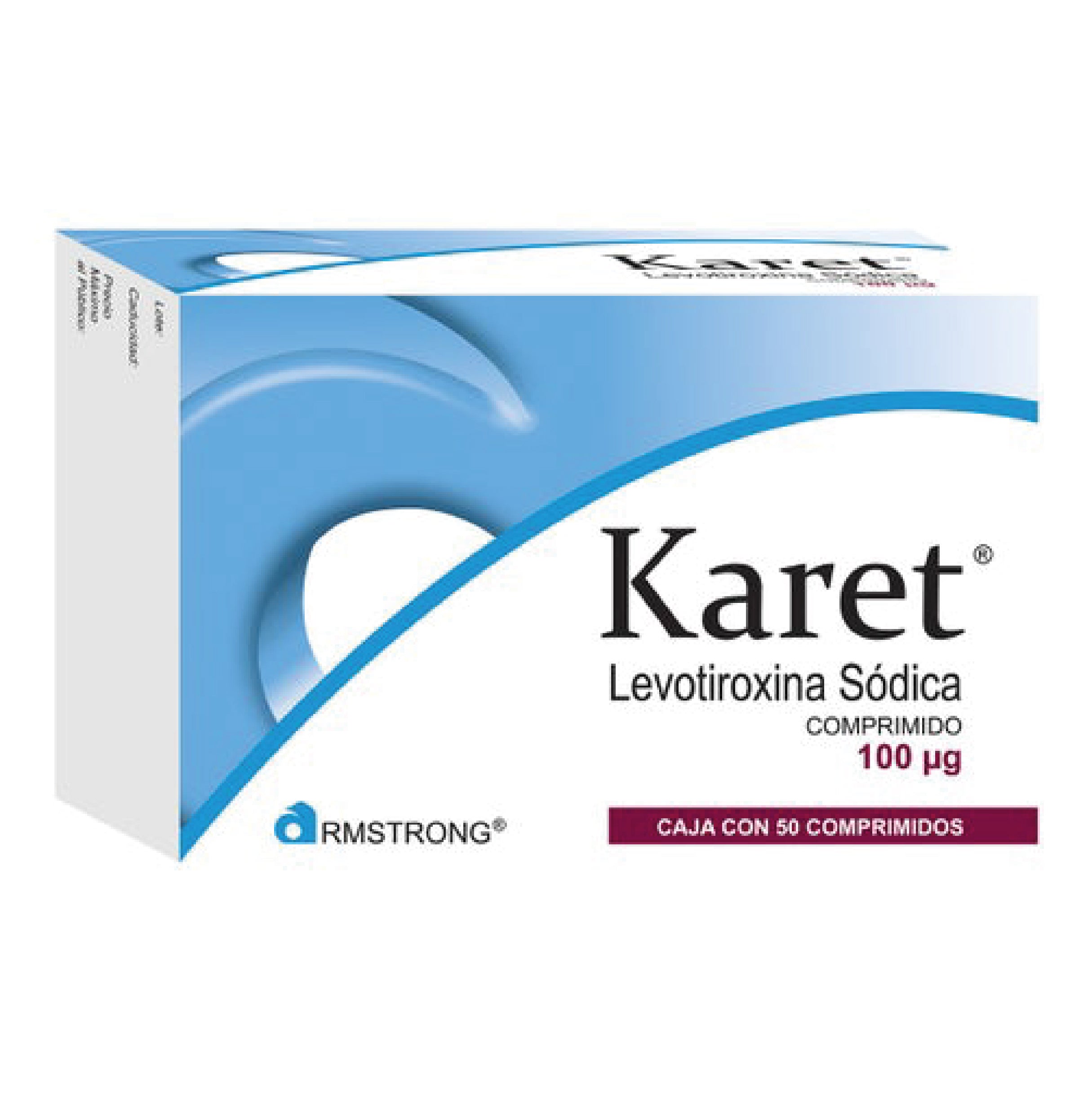 Karet 100 Mg Comprimidos 50