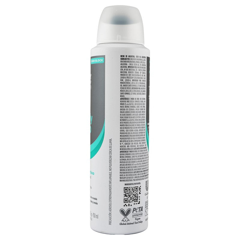 Desodorante Dove All Body Alo-Bamboo 150 Ml 7791293051628 5