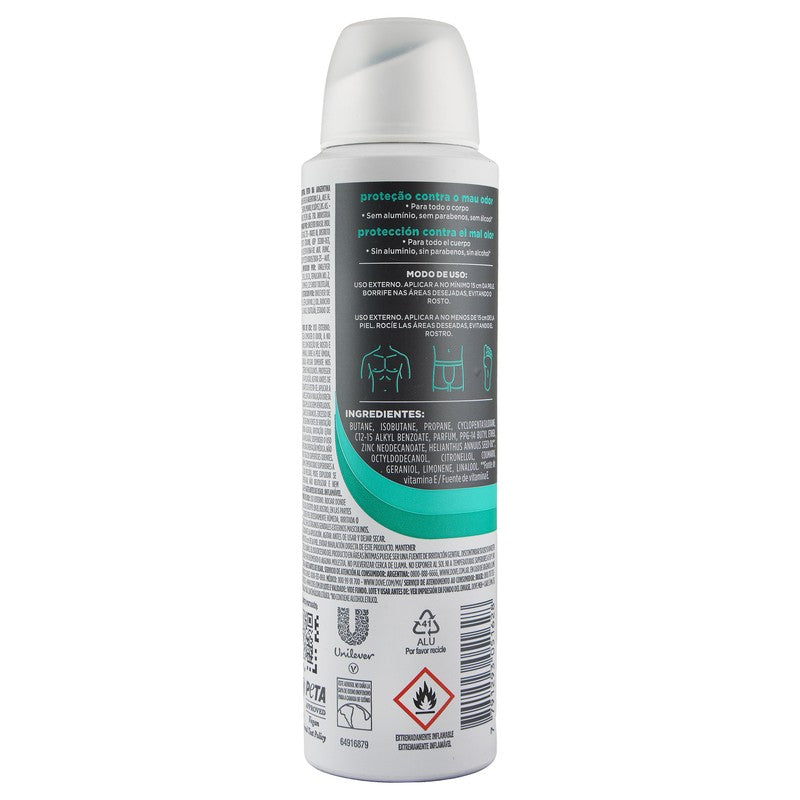 Desodorante Dove All Body Alo-Bamboo 150 Ml 7791293051628 7