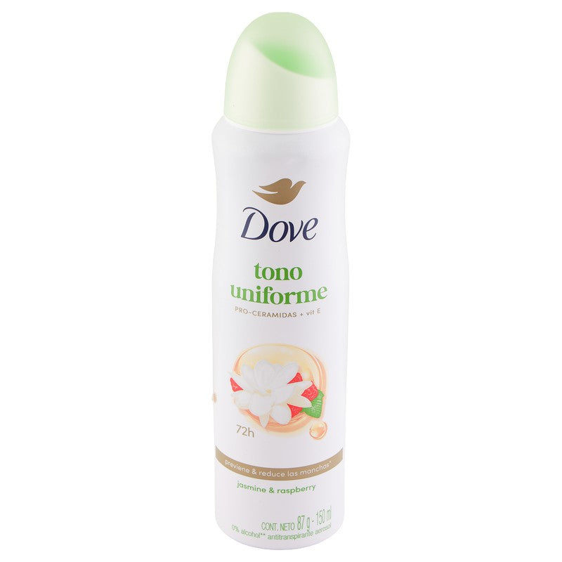 Desodorante Dove Tono Uniforme Jazmin Raspberry Spray 150 Ml 7506306255449 3