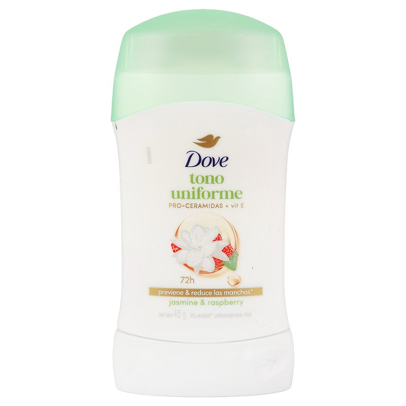 Desodorante Dove Tono Uniforme Jazmin Raspberry Stick 45 G 75083113