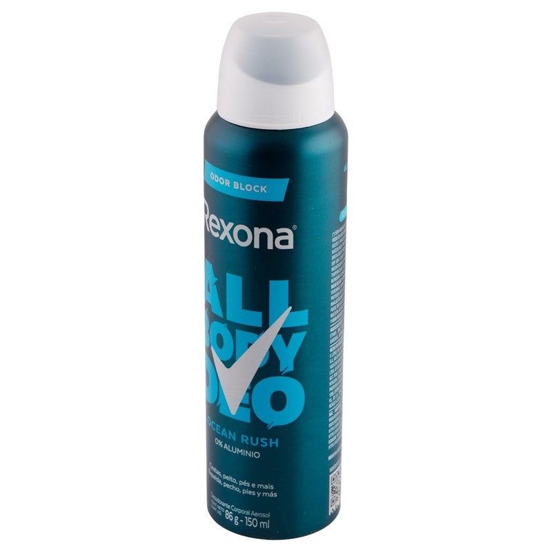 Desodorante Rexon All Body Ocean Rush 150 Ml 7791293051574 4