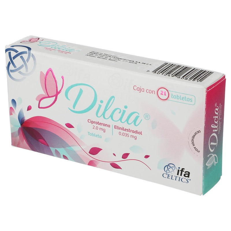 Dilcia 2.00.035 Mg Con 21 Tabletas 7501249608291 4