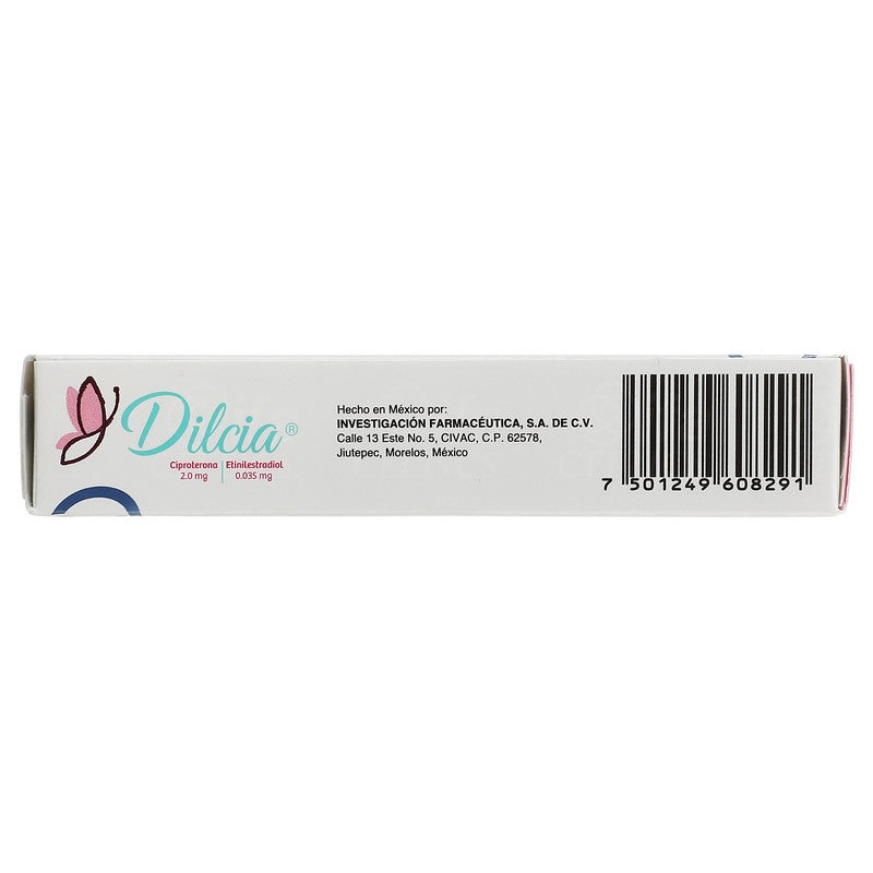 Dilcia 2.00.035 Mg Con 21 Tabletas 7501249608291 6