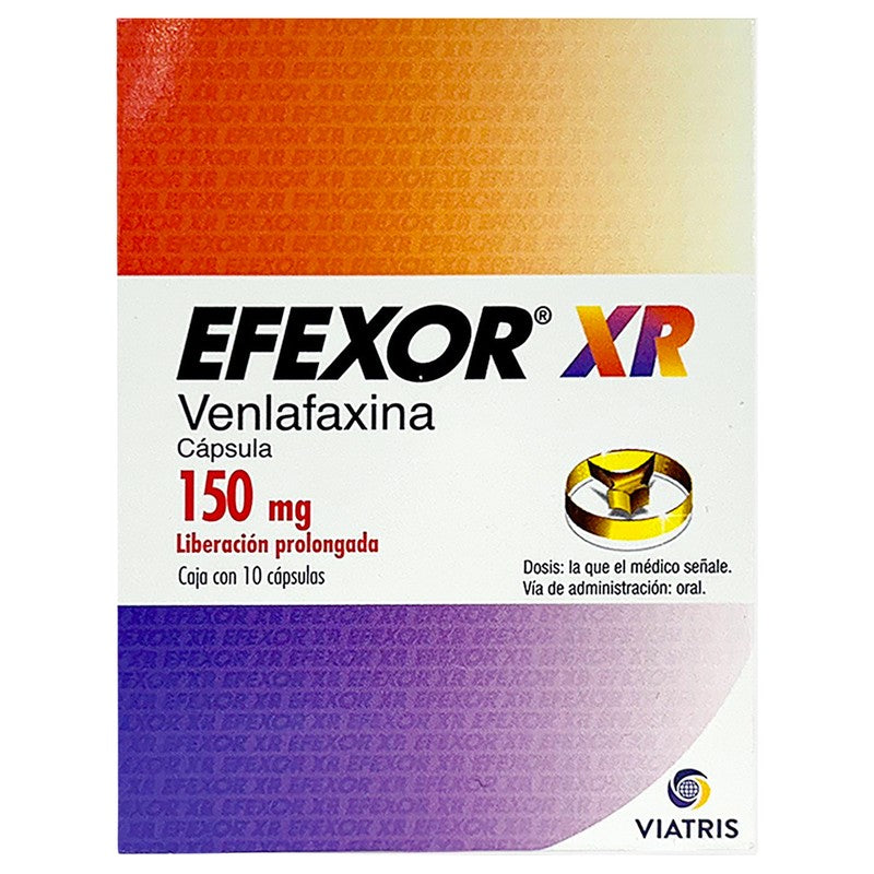 Efexor-Xr 150 Mg Con 10 Capsulas 840149675505