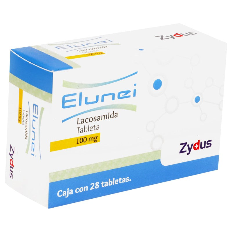 Elunei Lacosamida 100 Mg Con 28 Tabletas 7506442701527 2