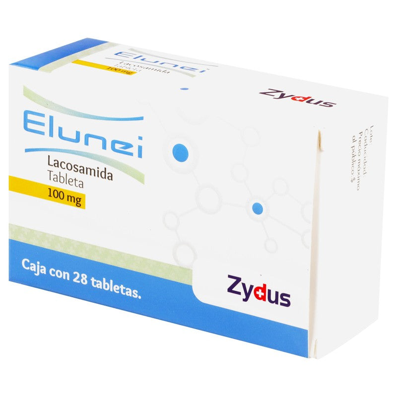 Elunei Lacosamida 100 Mg Con 28 Tabletas 7506442701527 3