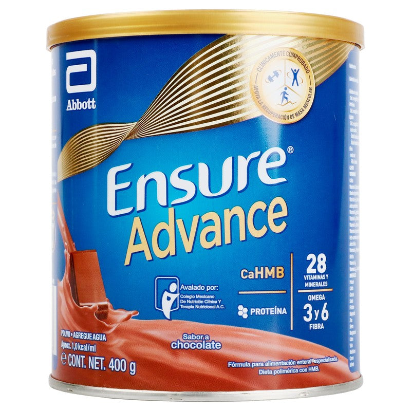 Ensure Advance Chocolate Polvo 400 G 7501033960888