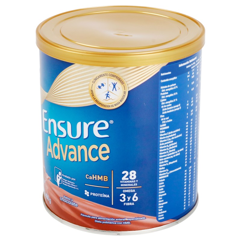 Ensure Advance Chocolate Polvo 400 G 7501033960888 3