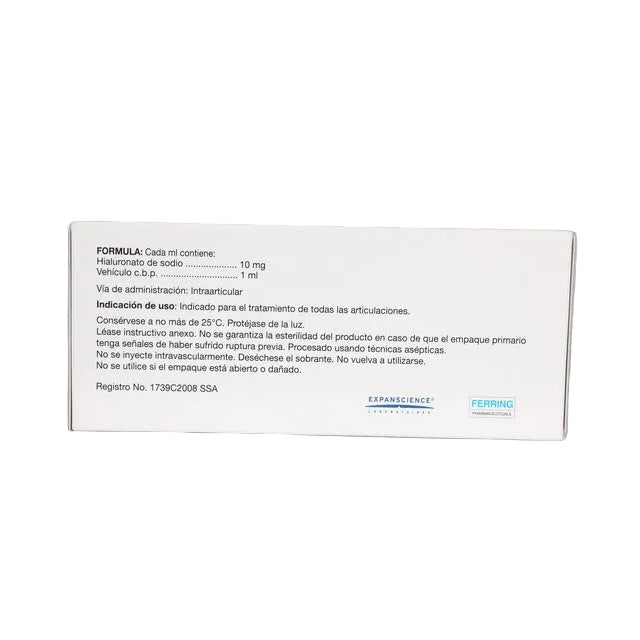 Euflexxa Ta 10 Mg Jeringa Prellenada 2 Ml 7503000883787 7