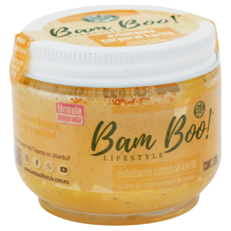 Exfoliante Facial Bam Boo Karite Naranja 100 G 7506489900211 2