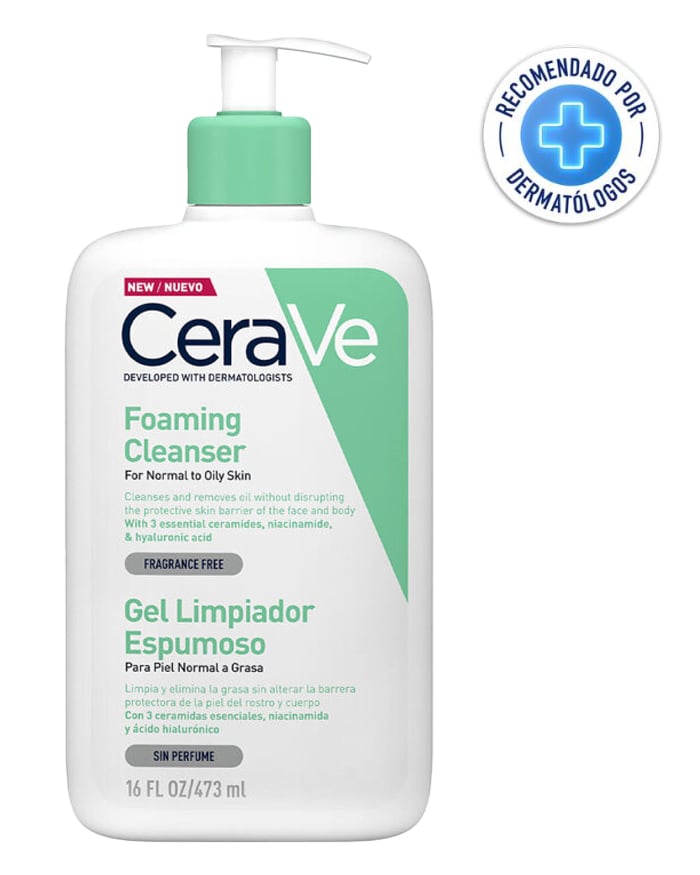 Gel Limpiador Cerave Espumoso 473 Ml