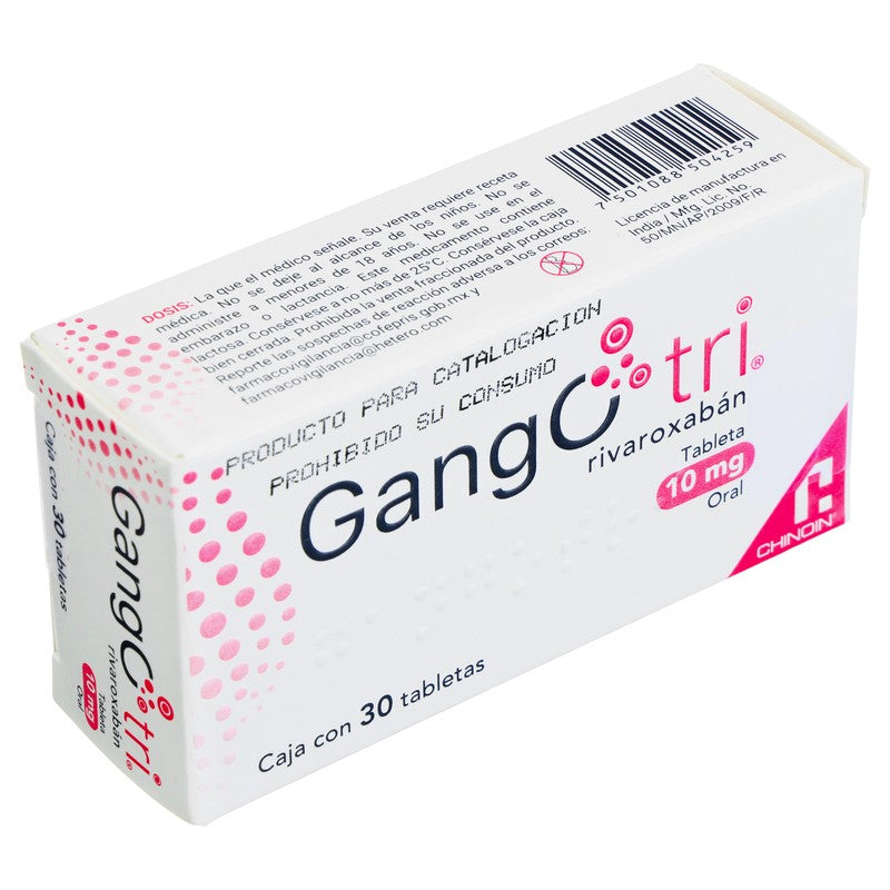 Gangotri 10 Mg Con 30 Tabletas 7501088504259 2